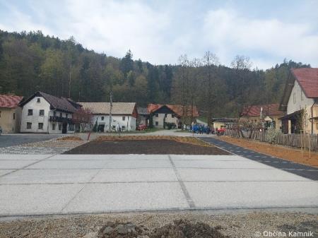 Novo urejen prireditveni prostor v Motniku 1